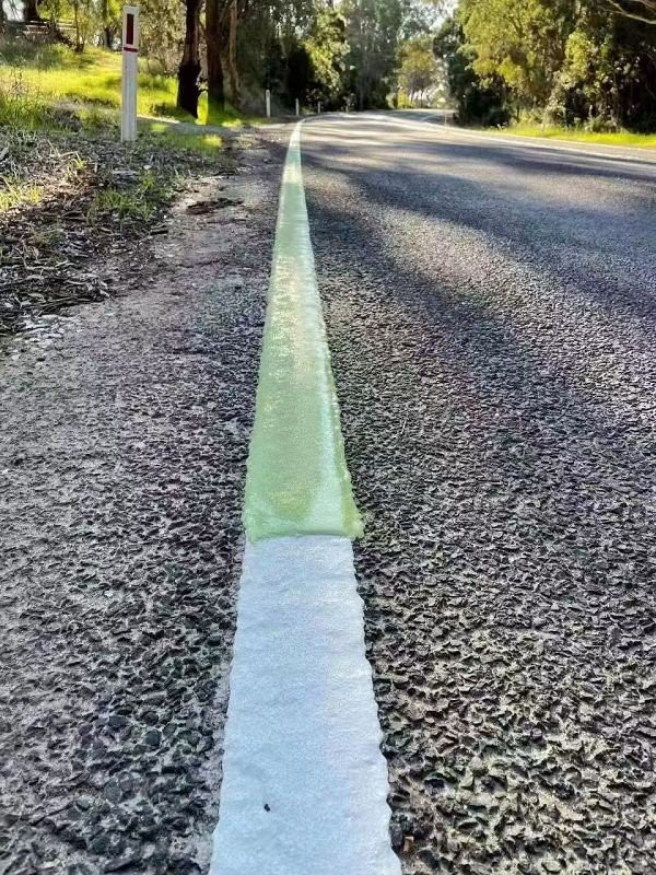 Fluorescent Marking On Road best