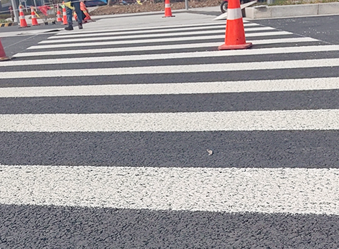 Old pavement renovation zones